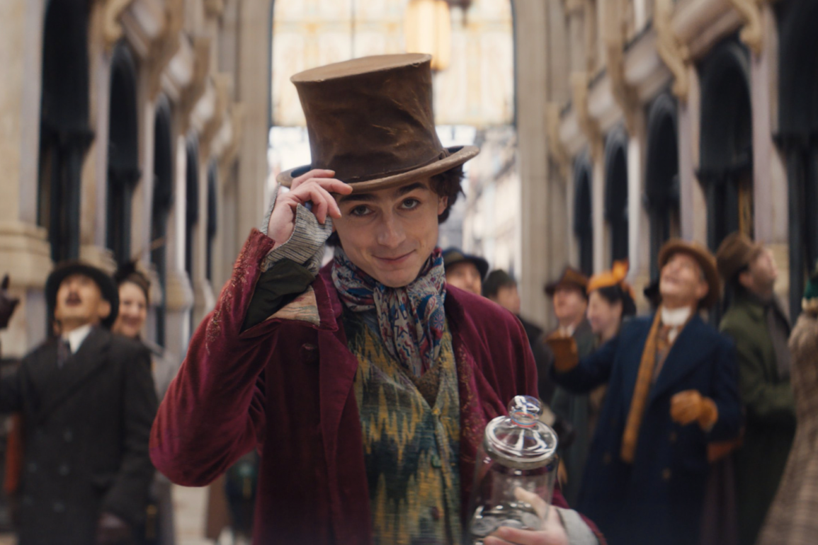 Timothée Chalamet enchants in the first trailer for ‘Wonka’